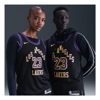 Nike NBA Lebron James Los Angeles Lakers 2023/24 City Edition Swingman Jersey 23 DX8506-012