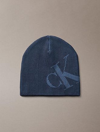 Calvin Klein Gorro De Punto Con Logotipo Gr&aacute;fico