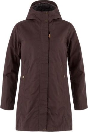 Fj&auml;llr&auml;ven Kiruna Padded Parka Mantel f&uuml;r Damen | braun