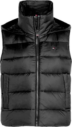 Tommy Hilfiger Vests - Heren - Bodywarmers - Zwart - 2XL - Nylon - Jassen