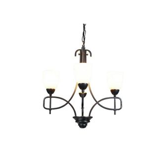 Netlighting San Marino Pendant 4 Light E14 TexPewter in Grey