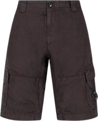 C.P. Company C.p. Company, Korte Broeken, Heren, Zwart, XS, Katoen, Casual Shorts
