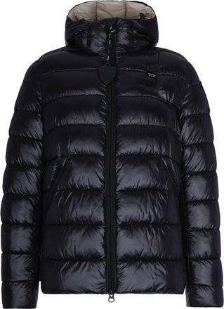 Blauer Adams Water-Repellent Black Nylon Puffer Jacket