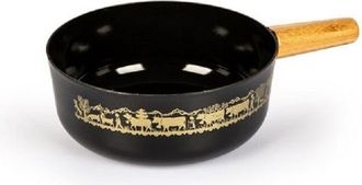 St&ouml;ckli St&ouml;ckli - Olla Para Fondue De Hierro Fundido Esmaltado 21 Cm Negro - 7421.14haa - Stockli