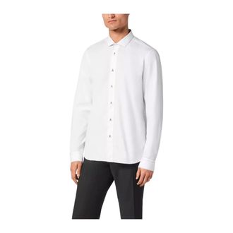 Philipp Plein Formal Shirts, male, White, Size: S Sugar Daddy Shirt