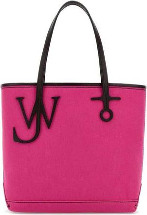 J.W.Anderson Fuchsia Canvas Small Anchor Bucket Bag Pinkbrown Borse A Mano