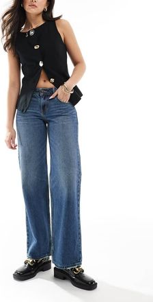 Levi's Jeans ampi blu medio a vita bassa