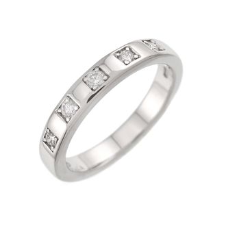 Bulgari Silver Platinum 950 Band Ring (Pre-Owned)
