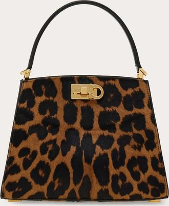 Ferragamo Donna New Ferragamo Studio box bag (XS) Marrone