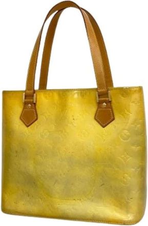 Louis Vuitton Pre-owned Tote Bags, female, Yellow, Size: ONE SIZE Pre-owned Vintage Tote Bag