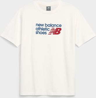 New Balance Mens NB Shoes logo T-shirt