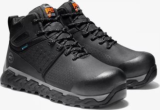 Timberland Timberland PRO Ridgework TB1A1KBW001 Mens Black Comp Toe Work Boots RHS7601