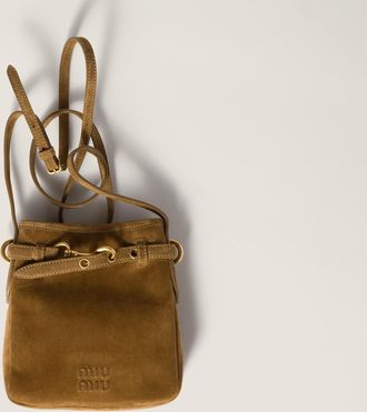 Miu Miu Suede pouch