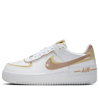 Nike (WMNS) Nike Air Force 1 Low Shadow White Team Gold Rattan DZ1847-111