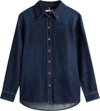 Tommy Hilfiger Denim overhemd - Blauw