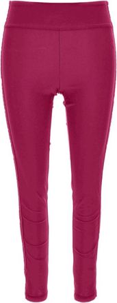 Versace Jeans Couture Leggings met Logo - Dames - Leggings - Roze - S - Broeken