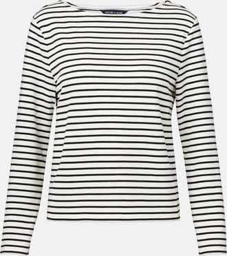 Veronica Beard Top Hovey a righe