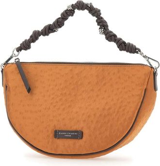 Gianni Chiarini Cleo Schoudertas - Dames - Handtassen - Oranje - ONE Size - Leer - Tassen