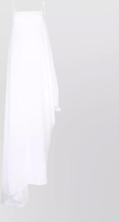Jacquemus asymmetric spaghetti strap dress with draped detail