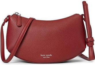 Kate Spade New York Loop Crossbody Wallet Handbags Red Jam, Leather