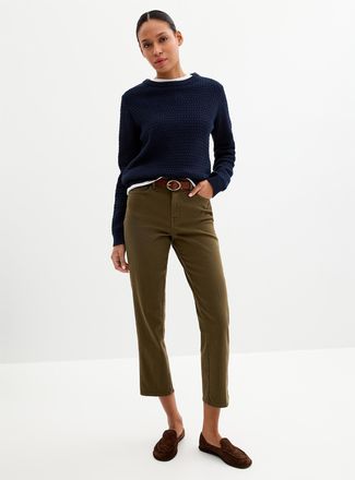 Contemporaine Womens Lightweight denim stretch pant Fit: Straight leg, regular rise