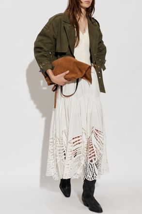 AllSaints Cruza Vest, Womens, Cream