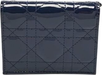 Dior Pre-owned Wallets, female, Black, Size: ONE SIZE Pre-owned Leather Wallet