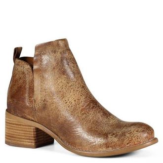 Diba WIN DOE Vintage leather bootie in Tan at Nordstrom, Size 7.5