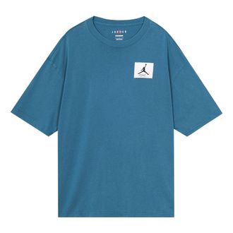 Nike Jordan Air Jordan Flight Essential Washed T-shirt Asia Sizing Blue DZ0605-427