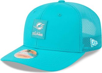 New Era 9Seventy Trucker Cap - Sideline Miami Dolphins Aqua