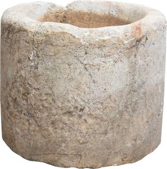 Biscottini International Mortero De Piedra Antigua