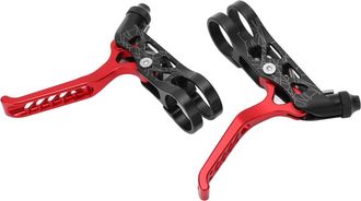OEM Adecuado Para Manetas De Freno De Bicicleta De Aleaci&oacute;n De Aluminio De 22,2 Mm, Color Rojo, Para Bicicletas De Monta&ntilde;a Y De Carretera