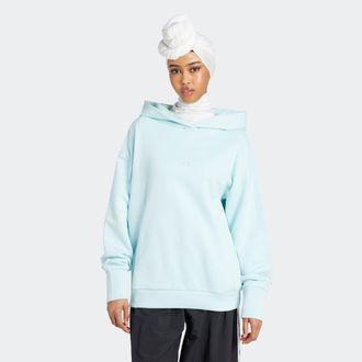 adidas Kapuzensweatshirt ADIDAS SPORTSWEAR W ALL SZN FT HD, Damen, Gr. XS, halmin, Obermaterial: 100% Baumwolle, Sweatshirts Kapuzensweatshirt