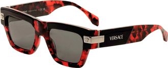 Versace Mens 52 mm Red Sunglasses