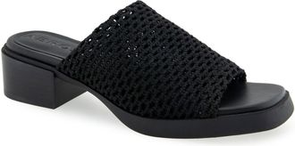Aerosoles Denise Platform Sandal in Black Stretch at Nordstrom Rack, Size 7.5