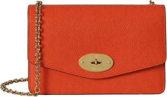 Mulberry Small Darley - Dames - Schoudertassen - Bruin - ONE Size - Leer - Tassen