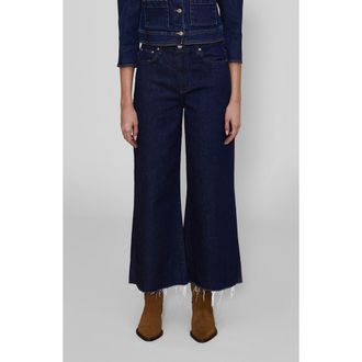 LE JEAN Juliette High Waist Ankle Wide Leg Jeans in Canyon at Nordstrom Rack, Size 26