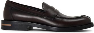 HUGO BOSS Mens Loaf Ltpe 10246727 01 Loafers in Dark Brown - Size UK 9.5