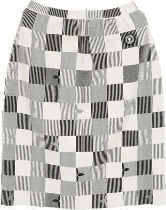 Louis Vuitton Gonna con monogramma anni 2020 - Bianco