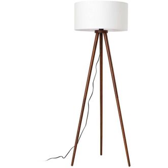 Lindby Floor Lamp Charlia made of Textile for Living Room & Dining Room