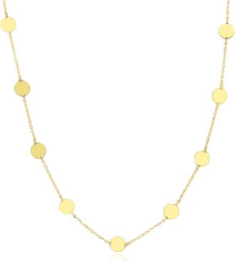 The Lovery Golden Bubble Chain Necklace