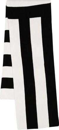 Joseph two-tone ribbed scarf - women - Merino - One Size - White