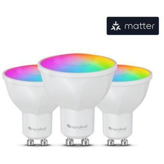 Nanoleaf Nanoleaf Essentials Pacco 3 Lampadine LED GU10 RGBW