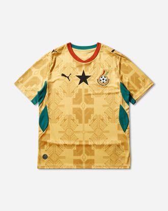 Puma Ghana 2026 Away Jersey Sunny Yellow / Archive Gold