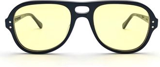 JULIUS TART OPTICAL Holly Zonnebril - Heren - Zonnebrillen - Zwart - ONE Size - Accessoires