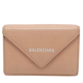 Balenciaga Portafoglio in pelle Pre-owned - - Pre-owned - Donna - Beige - ONE SIZE