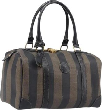 Fendi Pre-owned Hand Bag - Dames - Vintage Handtas - Bruin - ONE Size - Leer - Vintage
