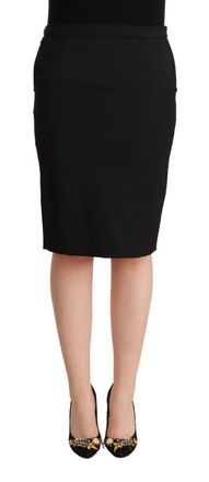 Gianfranco Ferre Womens Pencil Skirt Classic Style - Black