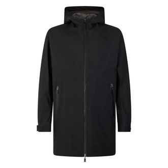 Herno Parkas, male, Black, Size: 2XL Parka with Hood