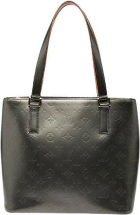 Louis Vuitton Pre-owned Tote Bags, female, Gray, Size: ONE SIZE Pre-owned Tote Bag